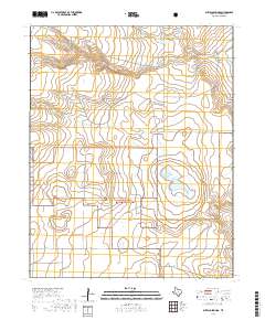 2019 Map of Buffalo Springs, 2019 Print