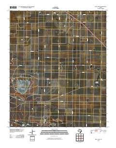 2010 Map of Bull Lake, 2010 Print