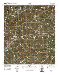 2010 Map of Burton, 2010 Print