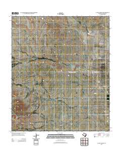 2013 Map of C And L Draw, 2013 Print