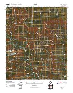 2010 Map of Cap Rock, 2010 Print
