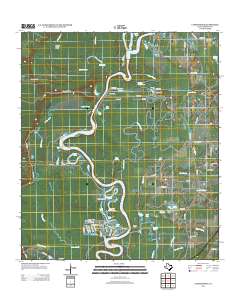 2013 Map of Capers Ridge, 2013 Print