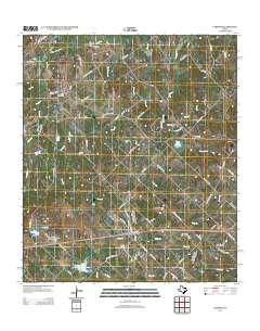 2013 Map of Carmine, 2013 Print