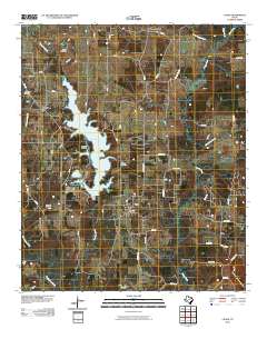 2010 Map of Cason, 2010 Print