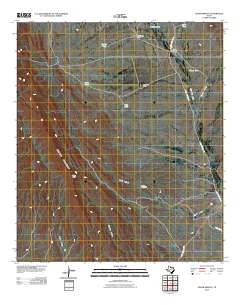 2010 Map of Cedar Arroyo, 2010 Print