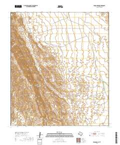 2019 Map of Cedar Arroyo, 2019 Print