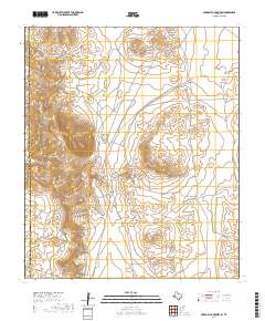 2019 Map of Cerro Alto Mountain, 2019 Print