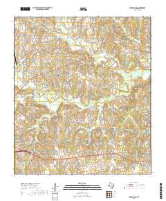 2019 Map of Chappell Hill, 2019 Print