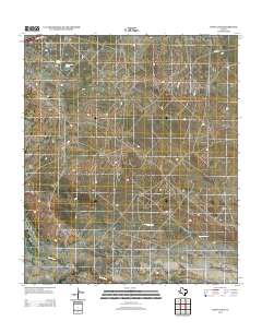 2012 Map of China Lake, 2012 Print