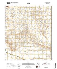 2019 Map of China Lake, 2019 Print