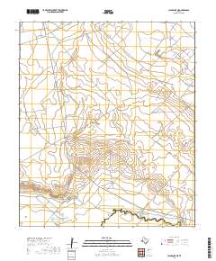 2019 Map of China Lake NE, 2019 Print