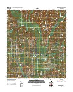 2013 Map of Chireno North, 2013 Print
