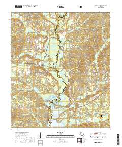 2019 Map of Chireno South, 2019 Print