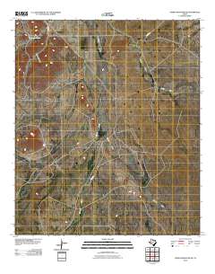 2010 Map of Chispa Mountain NE, 2010 Print