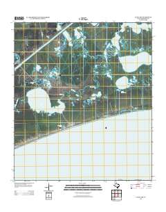2013 Map of Clam Lake, 2013 Print