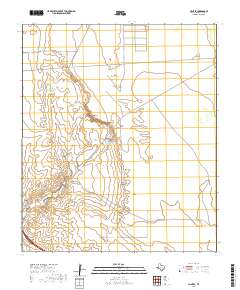 2019 Map of Clint SE, 2019 Print