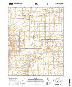 2019 Map of Coldwater West, 2019 Print