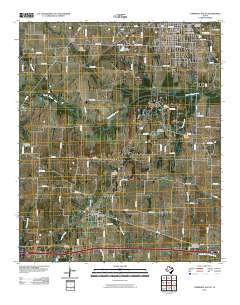 2010 Map of Commerce South, 2010 Print