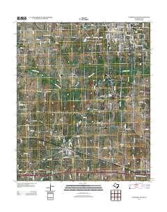 2013 Map of Commerce South, 2013 Print
