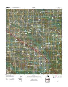 2013 Map of Connor, 2013 Print