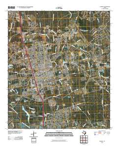 2010 Map of Conroe, 2010 Print