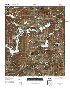2010 Map of Coon Creek Lake, 2010 Print