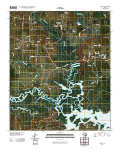2010 Map of Corley, 2010 Print