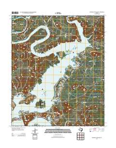 2012 Map of Costello Island, 2012 Print