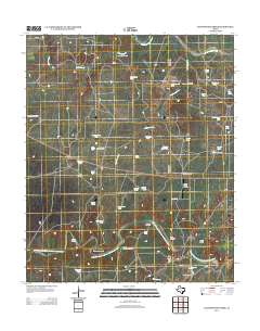 2012 Map of Cottonwood Creek, 2012 Print
