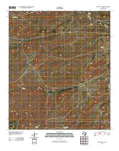 2010 Map of Cow Mountain, 2010 Print