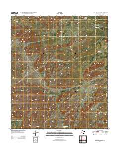 2012 Map of Cow Mountain, 2012 Print