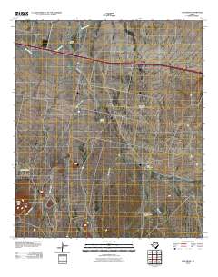 2010 Map of Cox Draw, 2010 Print