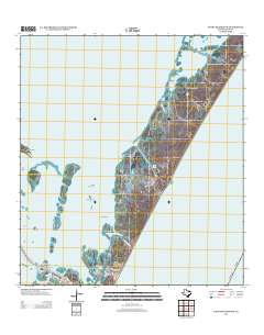 2013 Map of Crane Islands NW, 2013 Print