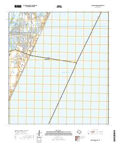 2019 Map of Crane Islands SW, 2019 Print