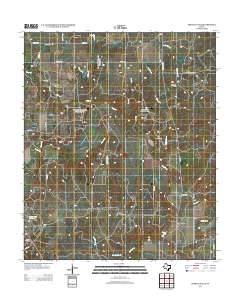2012 Map of Crystal Falls, 2012 Print