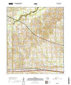 2019 Map of Cumby, 2019 Print