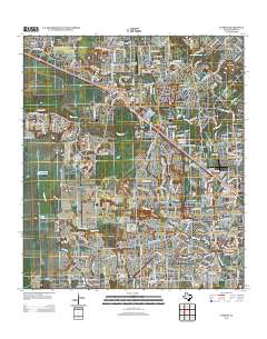 2013 Map of Cypress, 2013 Print