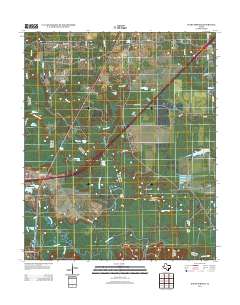 2013 Map of Dalby Springs, 2013 Print