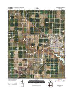 2012 Map of Dalhart West, 2012 Print