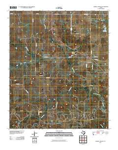 2010 Map of Darnell Branch, 2010 Print