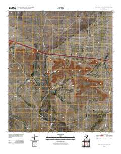 2010 Map of Deep Well Ranch NW, 2010 Print