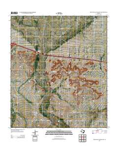 2012 Map of Deep Well Ranch NW, 2012 Print