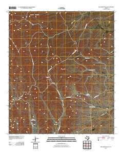 2010 Map of Delaware Ranch, 2010 Print