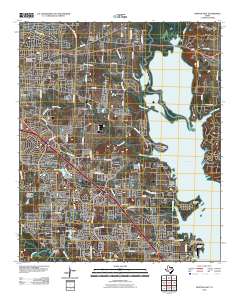 2010 Map of Denton East, 2010 Print