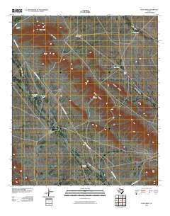 2010 Map of Devil Ridge, 2010 Print