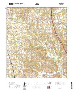 2019 Map of Dew, 2019 Print