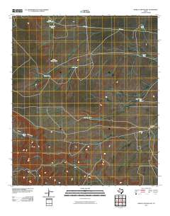 2010 Map of Diablo Canyon East, 2010 Print