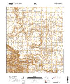 2019 Map of Diablo Canyon East, 2019 Print