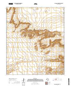 2019 Map of Diablo Canyon West, 2019 Print