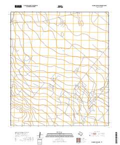 2019 Map of Diamond Y Spring NE, 2019 Print